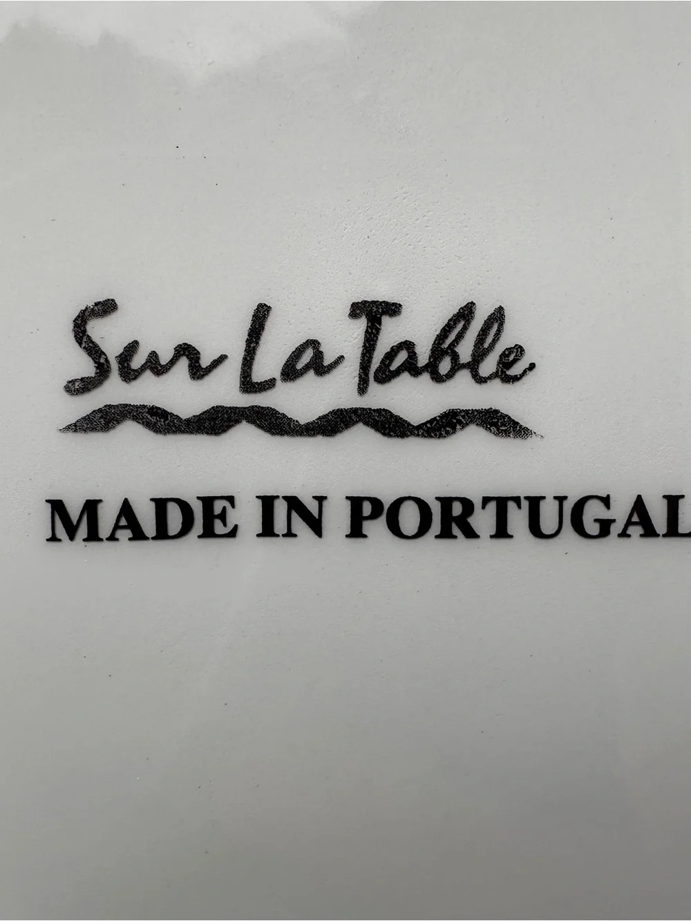 Sur La Table Green Rooster Salad Plate